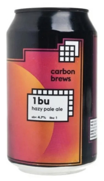 Carbon Brews 1 BU Hazy Pale Ale