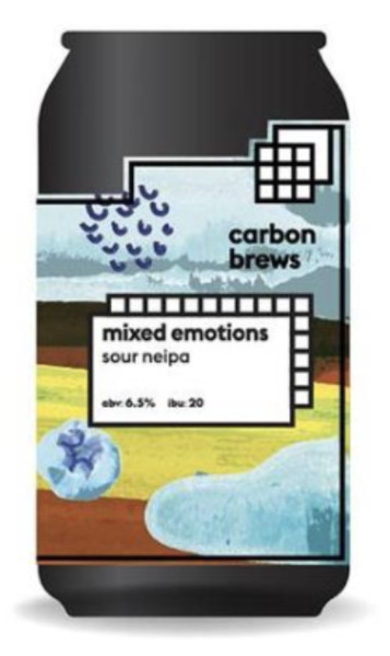 Carbon Brews Mixed Emotions Sour NEIPA