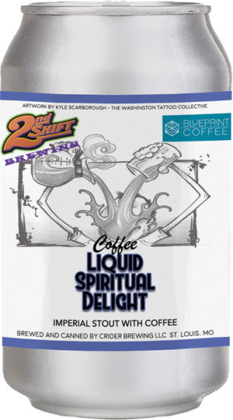 2nd Shift Brewing Coffee Liquid Spiritual Delight: Blueprint Coffee