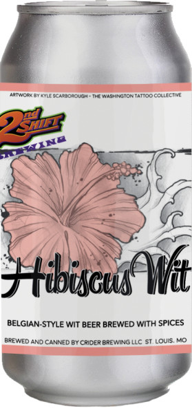 2nd Shift Brewing Hibiscus Wit