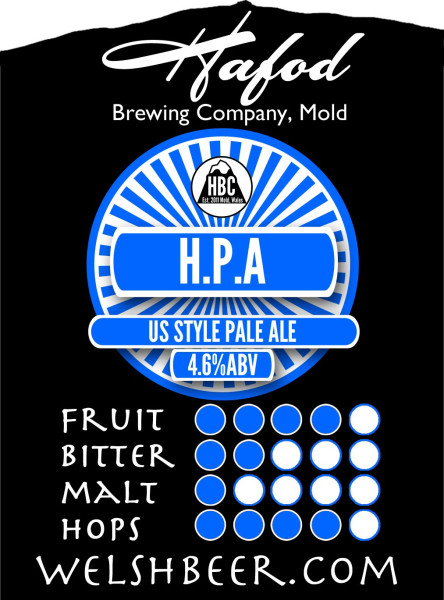 Hafod Brewing Co. H.P.A (Hafod Pale Ale)