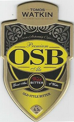 Tomos Watkin OSB Old Style Bitter (Cask)