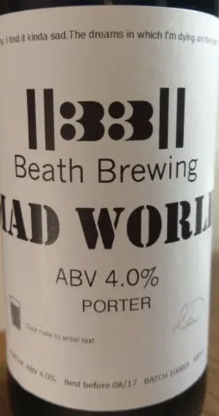 Beath Brewing Mad World