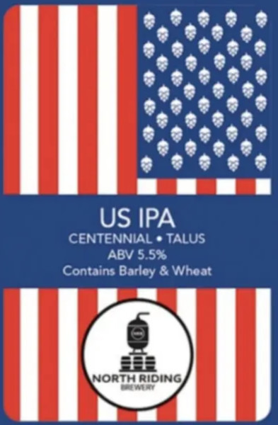 North Riding Brewery US IPA - Centennial Talus (V48)