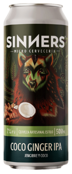 Sinners Micro Cervecería Coco Ginger IPA