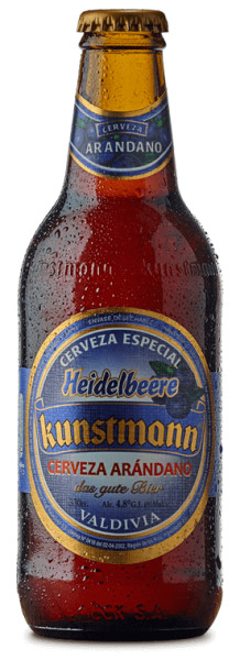 Cervecería Kunstmann Heidelbeere Cerveza Arandano