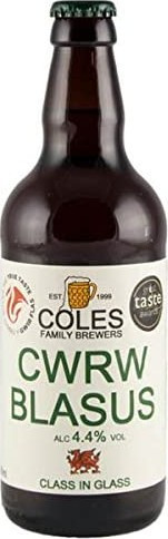Coles Family Brewery Cwrw Blasus