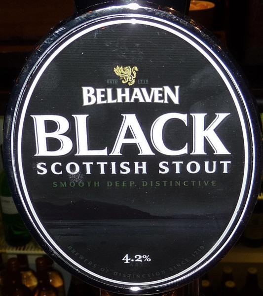 Belhaven Black Scottish Stout (Cask)