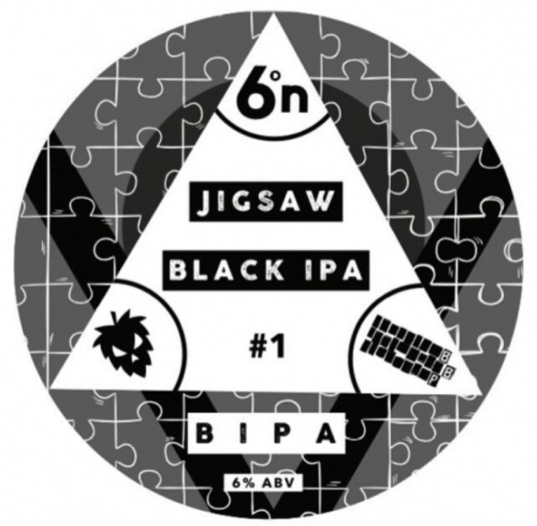 Six Degrees North (Six°North) Jigsaw Black IPA #1