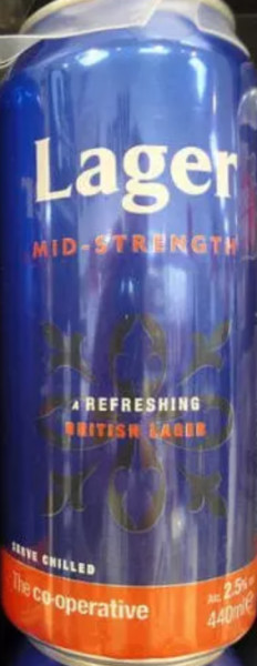 Co-operative Supermarket Lager