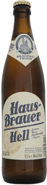 Brauerei Trunk (Vierzehnheiliger Nothelfer) Haus-Brauer Hell