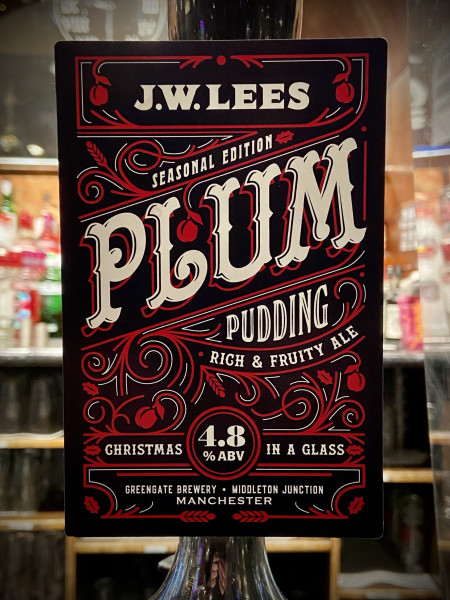 J.W. Lees Plum Pudding