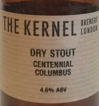 The Kernel Brewery Dry Stout - Centennial Columbus