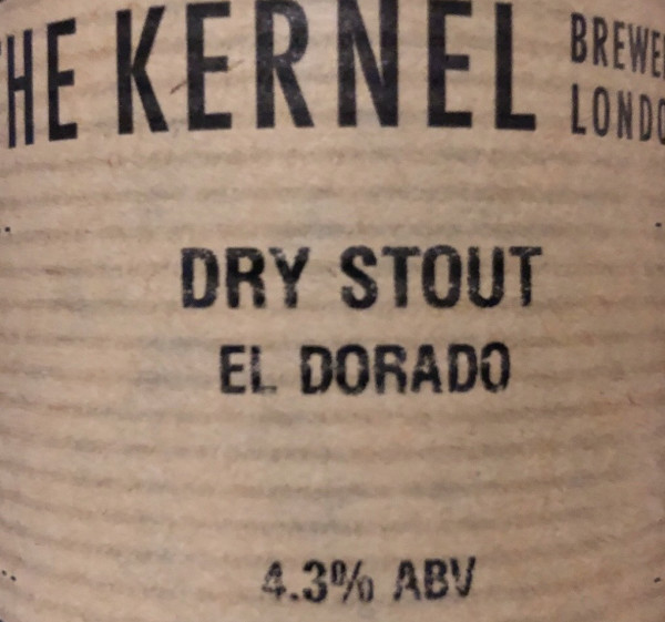 The Kernel Brewery Dry Stout - El Dorado