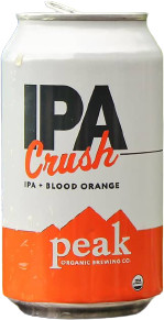 Peak Organic Brewing Company Crush IPA