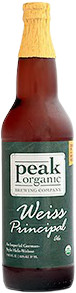Peak Organic Brewing Company Weiss Principal