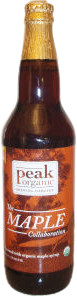Peak Organic Brewing Company The Maple Collaboration