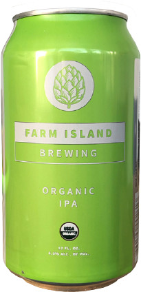 Peak Organic Brewing Company Farm Island Organic IPA