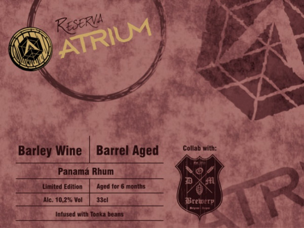 Brasserie Atrium Reserva : Tonka Barley Wine BA