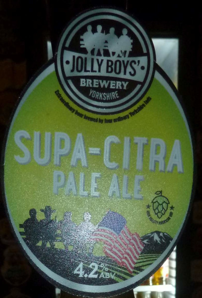Jolly Boys Supa-Citra Pale Ale