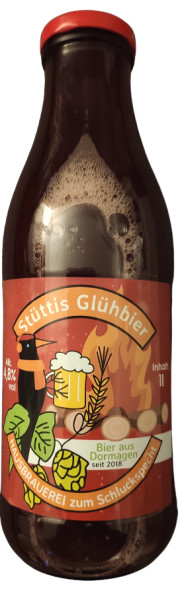 Hausbrauerei Stüttgen (Stütti's Hausbrauerei zum Schluckspecht) Glühbier (Rot)