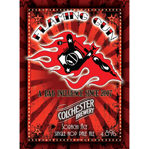 Colchester Brewery Flaming Gun