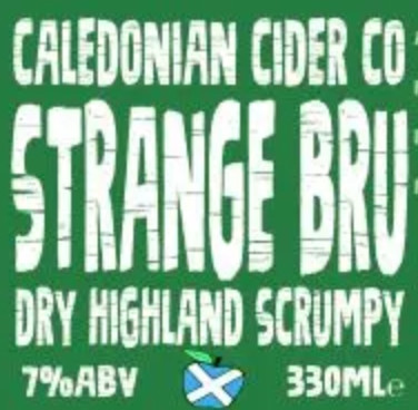 Caledonian Cider Co Strange Bru