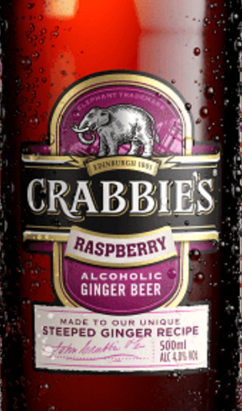 Crabbie's Raspberry/Scottish Raspberry Alcoholic Ginger Beer