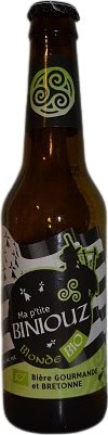 Brasserie BRO (Brasserie Régionale de l'Ouest) Ma P'tite Biniouz Blonde Bio