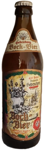 Brauerei Hebendanz Bock Bier