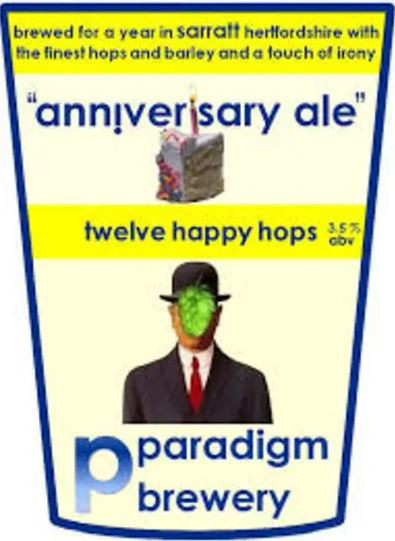 Paradigm Brewery Anniversary Ale