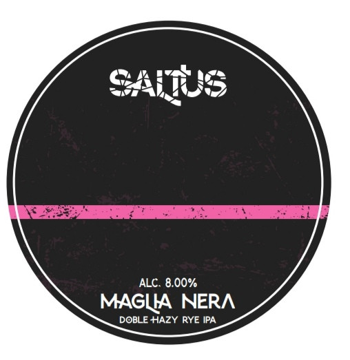 Saltus Brewing Koop. Maglia Nera