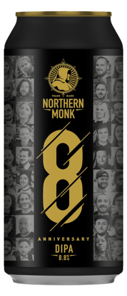Northern Monk Brew Co. 8 Anniversary DIPA