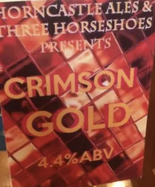 Horncastle Ales Crimson Gold