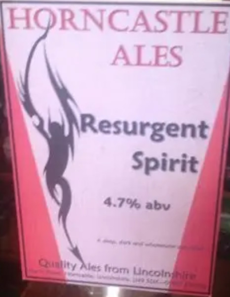 Horncastle Ales Resurgent Spirit