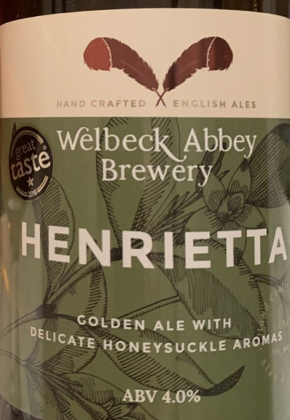 Welbeck Abbey Brewery Henrietta (Bottle)