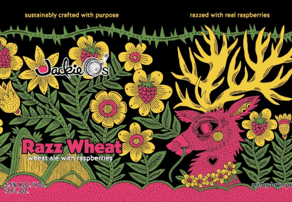 Jackie O's Pub & Brewery Razz Wheat