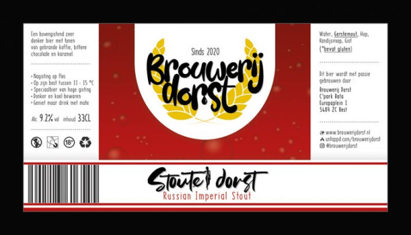 Brouwerij Dorst Stoute Dorst (- 2020)