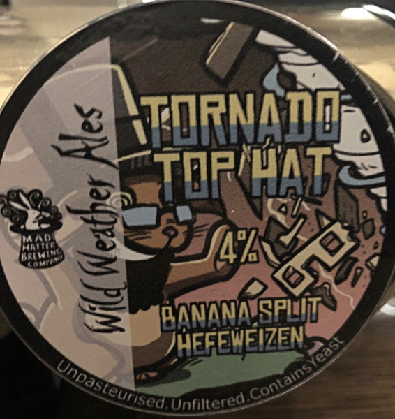 Wild Weather Ales Tornado Top Hat