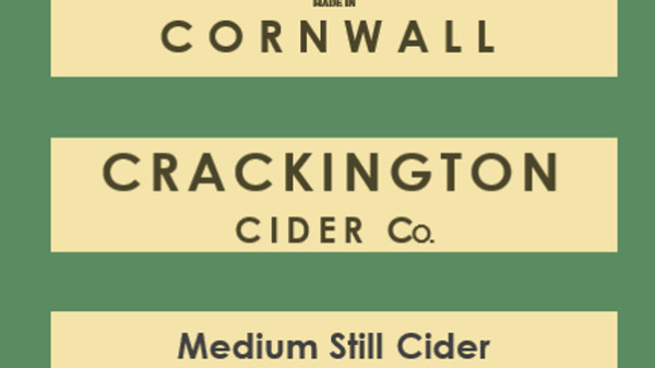 Crackington Cider Co. Medium Still Cider