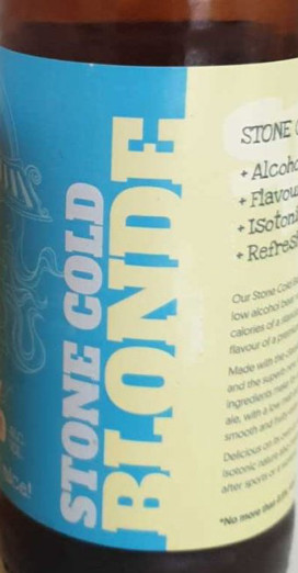 Stone Cold Brewery Blonde
