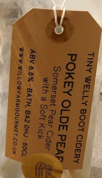 Tiny Welly Boot Cidery Pokey Olde Pear