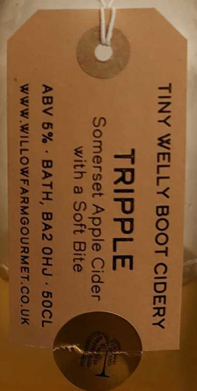 Tiny Welly Boot Cidery Tripple