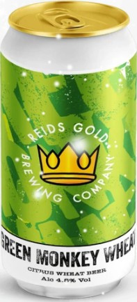 Reids Gold Brewing Company Green Monkey Wheat