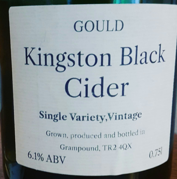 Gould Cider Kingston Black Cider