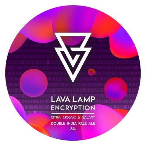 Azvex Brewing Company Lava Lamp Encryption