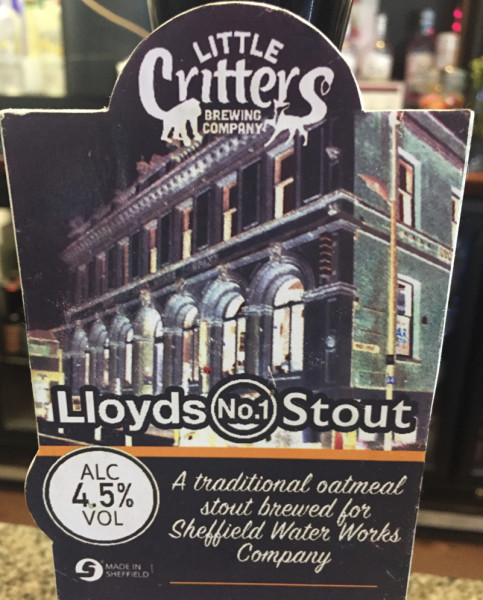 Little Critters Brewing Co. Lloyds No. 1 Stout