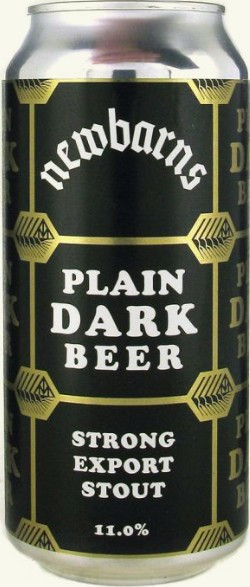 Newbarns Brewery Plain Dark Beer - Strong Export Stout