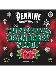 Pennine Brewing Co. Christmas Cranberry Stout
