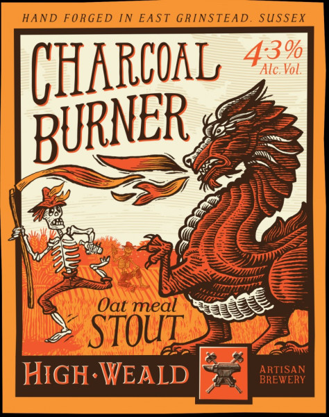 High Weald Brewery Charcoal Burner